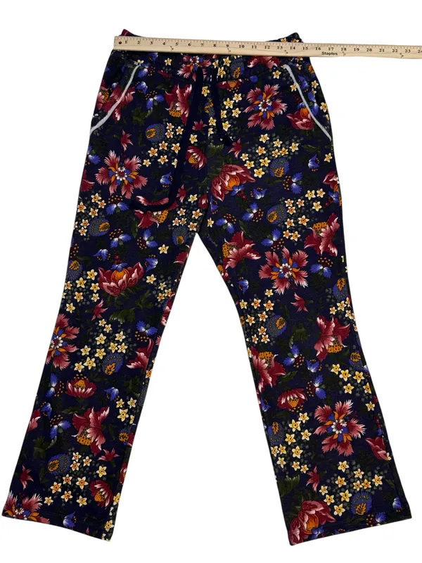 Daily Practice by Anthropologie Floral Print Lounge Pants - Image 4