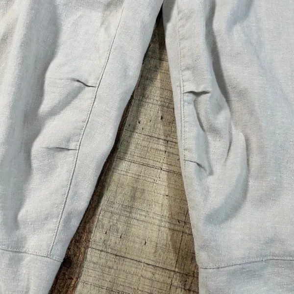 Royal Robbins Hempline Capri Pants Womens 16 Gray Hemp Blend Travel Hiking UPF50 - Image 3