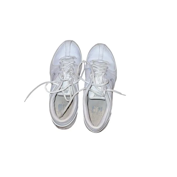 Nike Women's White Cheerleading Sneakers Size 7 - Image 2