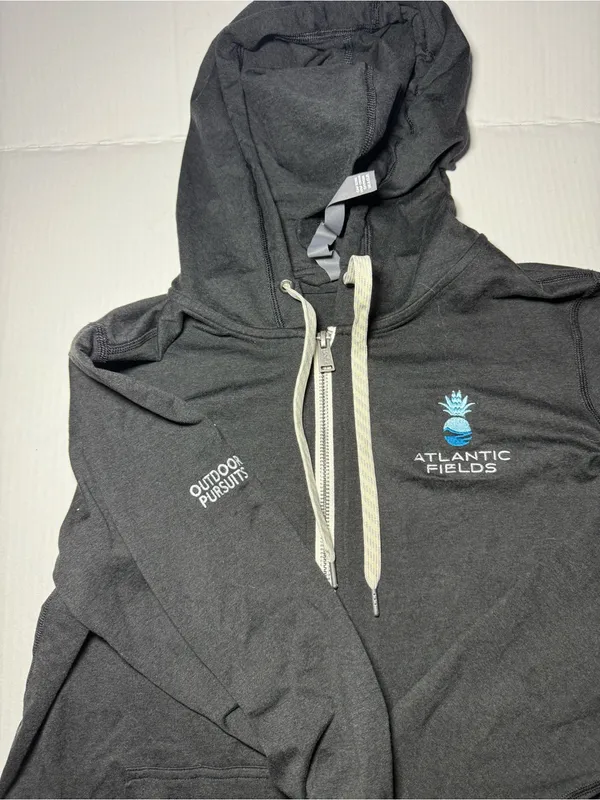 Vuori Performance Black Zip-Up Hoodie - Image 4