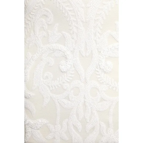 Lulus Want To Wow White Sequin Cutout One-Shoulder Bodycon Mini Dress XL NWT - Image 4