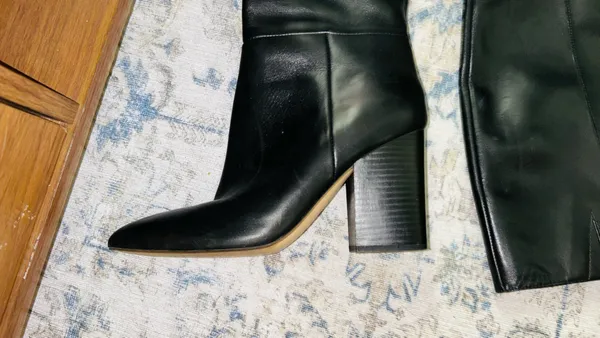 Nine West Boots Leather Black - Image 6