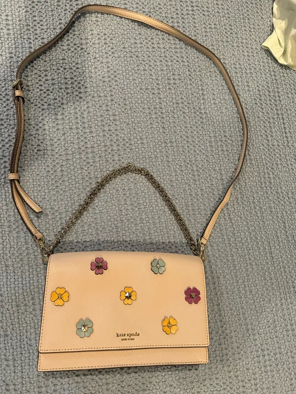 Cameron Spade Flower Appliqué Kate Spade Crossbody Bag - Image 2