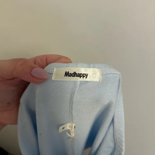 Madhappy Athletics Biker Short in Light Blue size Small (S) - Image 5