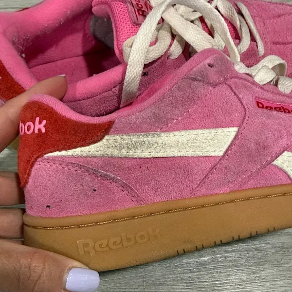 Reebok Forte Lounger Pink and Red Sneakers - Image 12