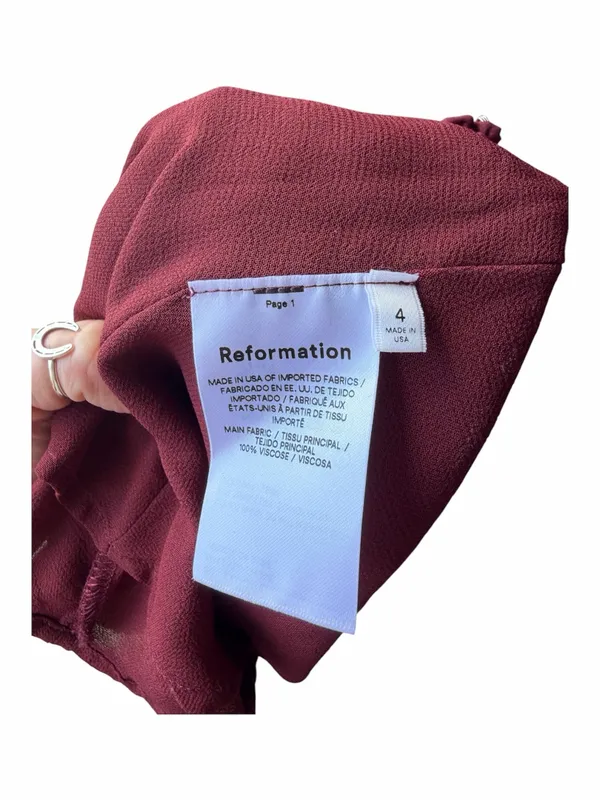 Reformation Juliette Dress size 4 - Image 6