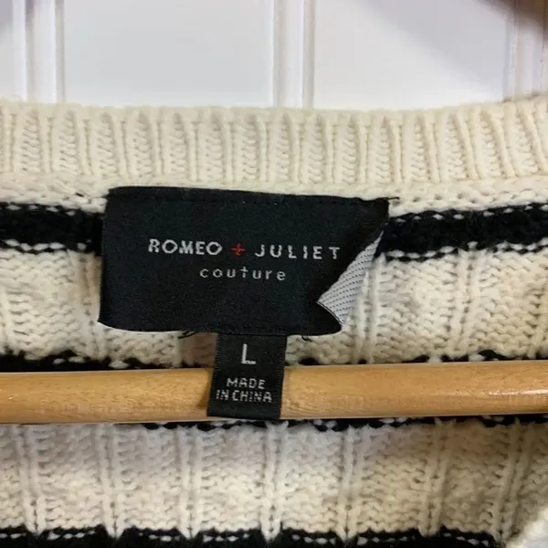 Romeo + Juliet couture striped sweater - Image 2