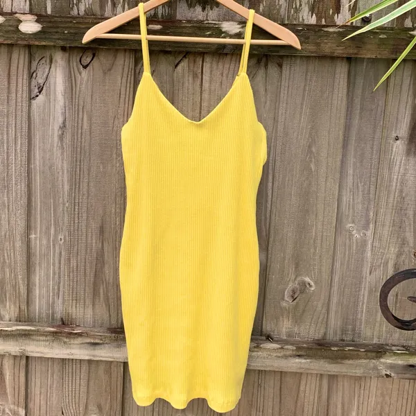 Sabo Skirt Yellow Dress - Image 10