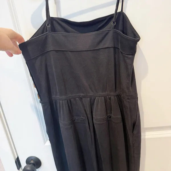 Anthropologie Womens Modal Ribbed Jumpsuit Size XS Minimalist Casual Beach Soft‎ - Image 5