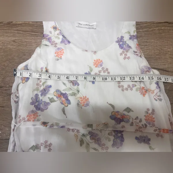Anthropologie Self contrast Stacee Swing‎ Mini Dress size small - Image 7