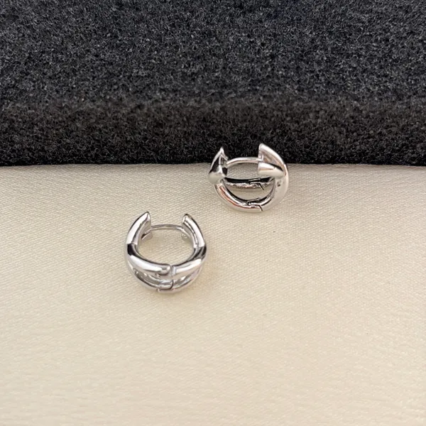 12mm Small Hoop Earrings for Men Women Streetwear Punk Hip Hop Unisex Earrings - Image 3