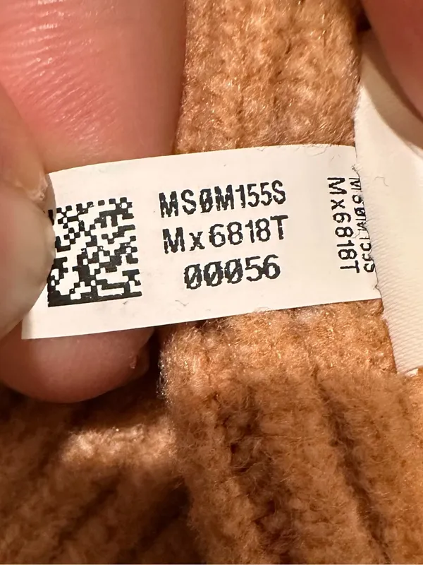 Aerie Oversized Crew Neck Sweater Camel Brown Large - Image 9