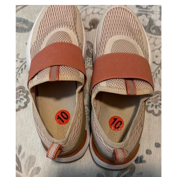 SOREL Kinetic Impact Strap Sneaker Nova Sand Pink Womens Size 10 Beige - Image 5