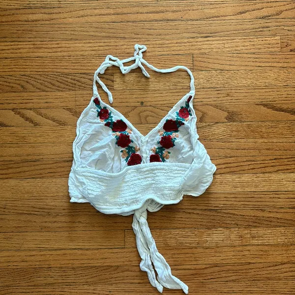 Band of gypsies embroidered halter top - Image 3