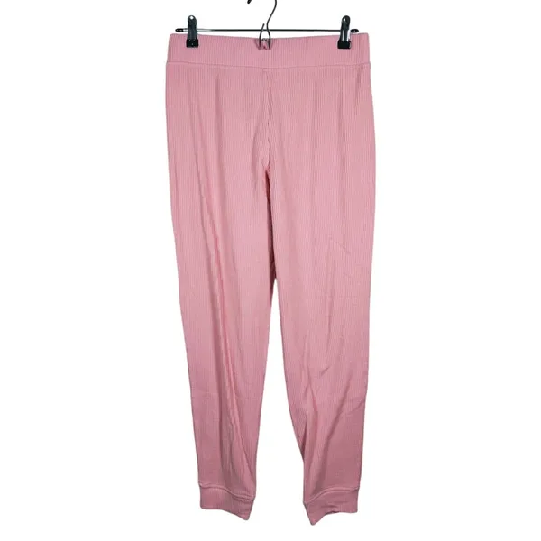 UGG Womens Kylo Brushed Rib Knit Jogger Sweatpants Size S Pink Lounge Cozy Soft - Image 3