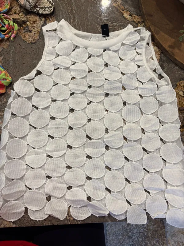 White crochet Top - Image 2