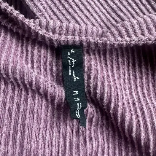 Urban Outfitters Purple Ribbed Romper - Image 4