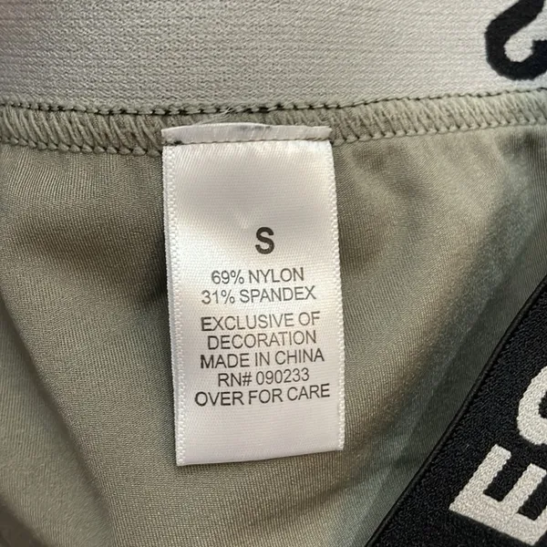 Essentials Fear of God biker shorts olive green - Image 6