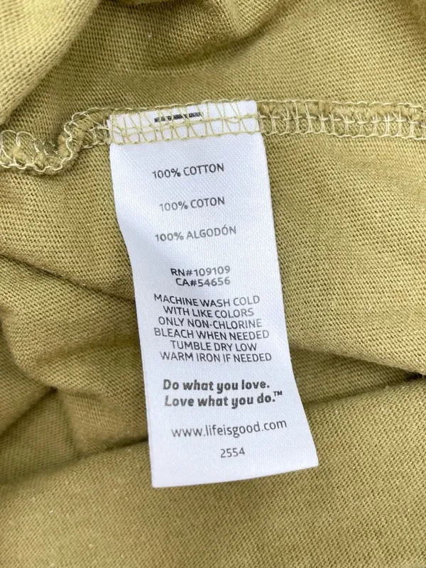 Life is Good Women's Classic Fit Tee Size Small Hello Sunshine Sunflower Cotton - Image 7