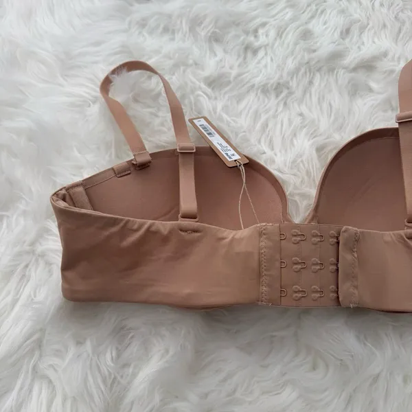 Skims Ultimate Pushup Strapless Bra Clay Size 38B - Image 7