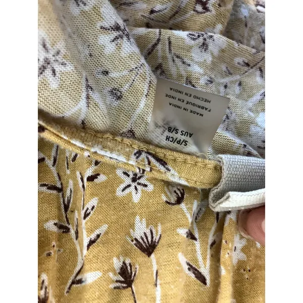ROXY Beach Chiller Mini Long Sleeve Romper Size Small S FEMININE SOFT GIRL - Image 4