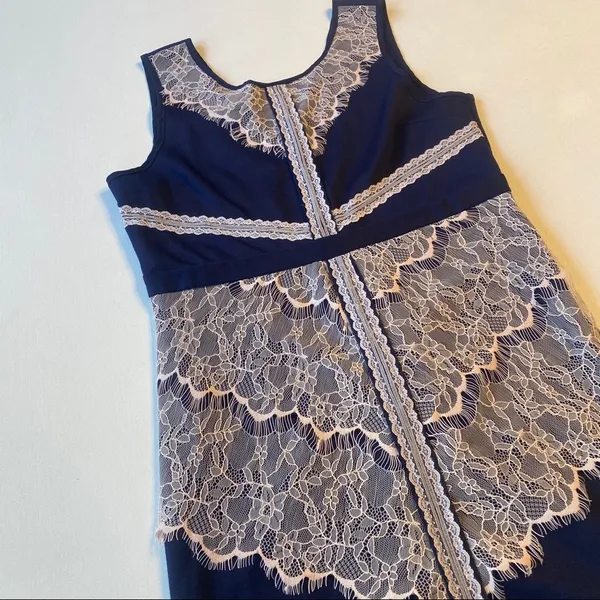 Maurices Ponte Lace Overlay Sheath Dress - Image 2