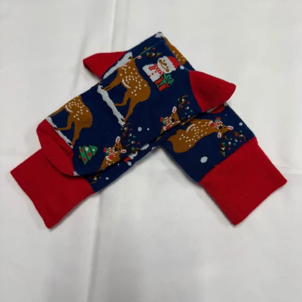 Christmas Winter Reindeers Crew‎ Socks - NEW in Bag. - Image 8