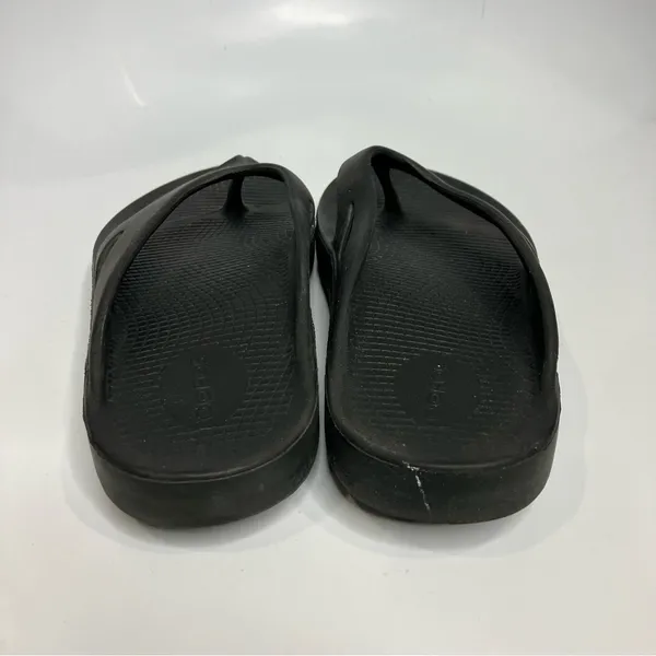 Oofos Ooriginal black sandals flip flops comfort sandals unisex‎ sizing - Image 8