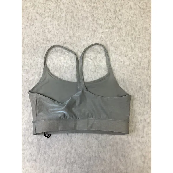 Twenty Montreal ColorSphere Metallic Silver Grey Racerback Sports Bra XS NWT - Image 4