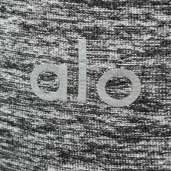 Alo Yoga AirSoft Gray Heather High Rise Yoga Workout Athletic Leggings Pants XS - Image 7