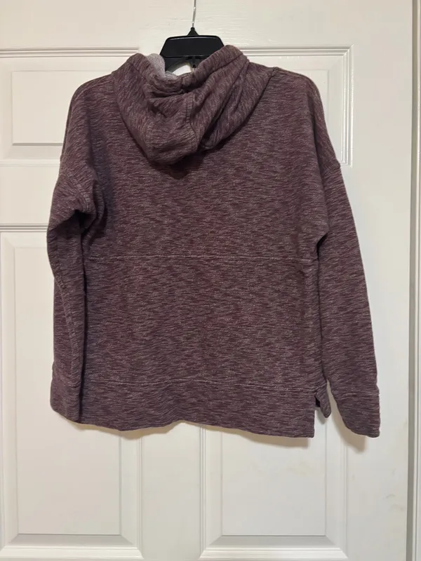 Carhartt Women's Relaxed Fit Plum Cowl Neck Pullover Hoodie - Image 2