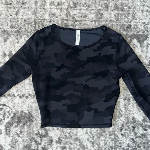 Lululemon Wunder Train Cropped Long Sleeve - Image 2