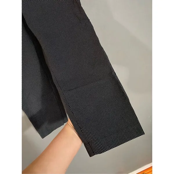 Old Navy Harper Black & White Polka Dot Ankle Dress Pants Size 10 - Image 5