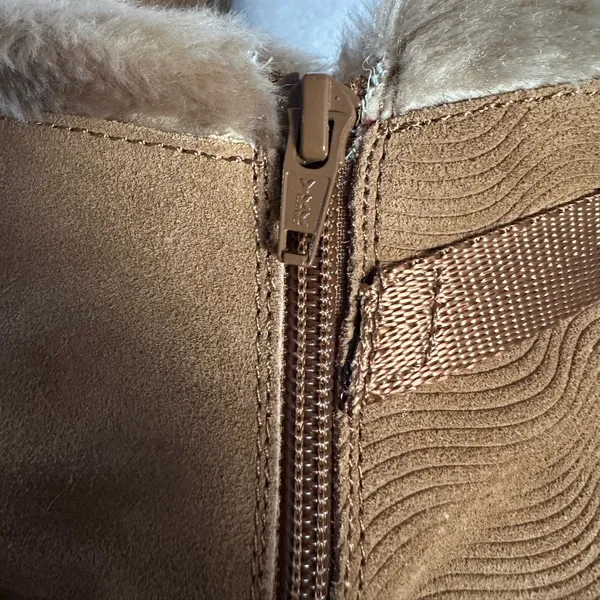 Baretraps Avita Ankle Boots in Whiskey Size 6.5, Bootie, Buckled Strap Accent - Image 4