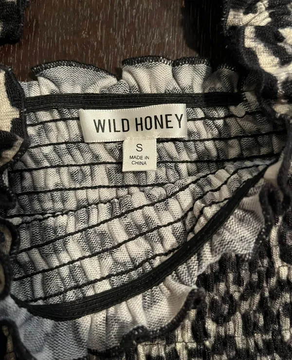 Wild Honey Cheetah Crop Top - Image 2