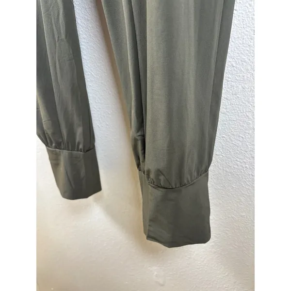 Nike Dri-FIT Women's Olive Green Jogger Pants Size Medium Athleisure Comfortable - Image 2