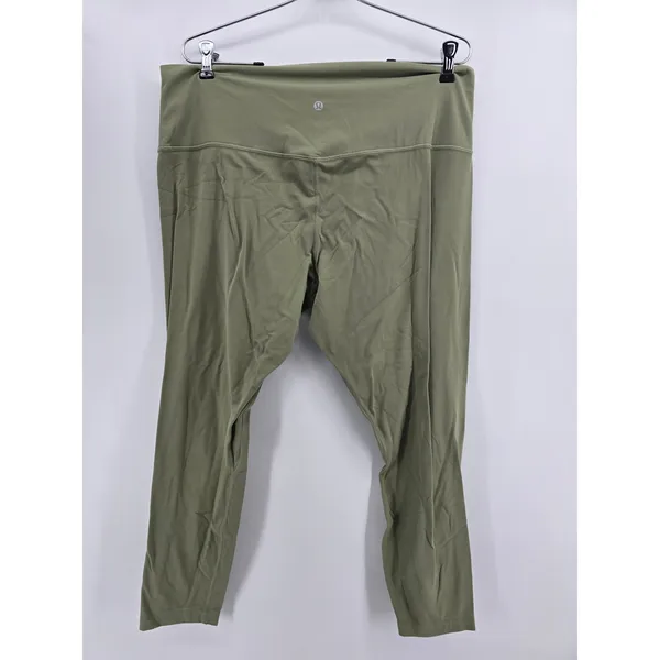 Lululemon Leggings Womens 16 Align High-Rise Pant 25 Sage Green Nulu EUC - Image 2