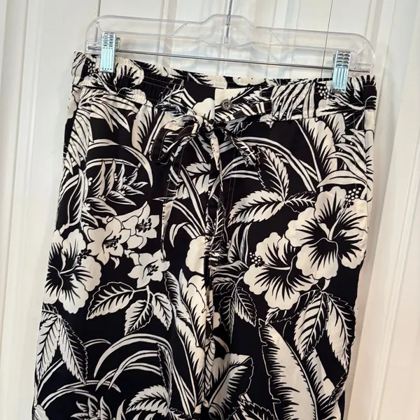 Polo Ralph‎ Lauren Black And White Pants Size Small - Image 4
