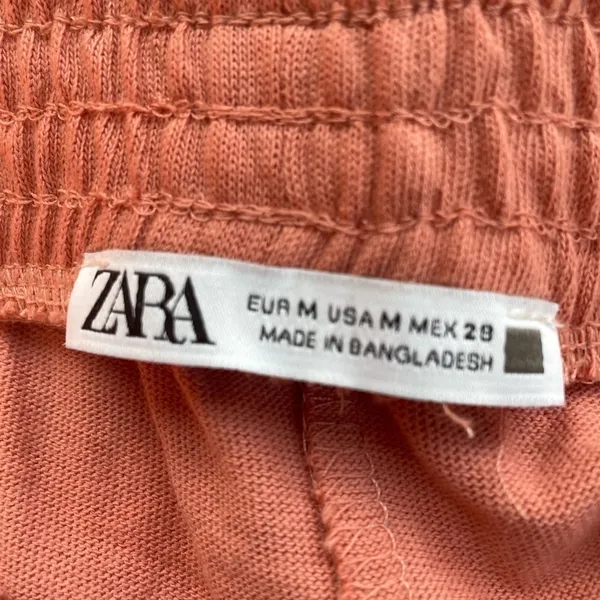 Zara Flowing Wide Leg Trousers in‎ Pink Size Medium - Image 10