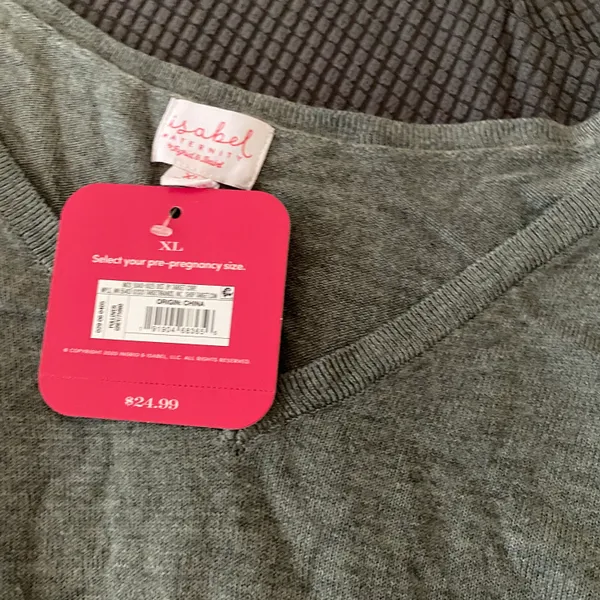 Isabel Maternity Lightweight Maternity Sweater - by Ingrid & Isabel™ - Image 4