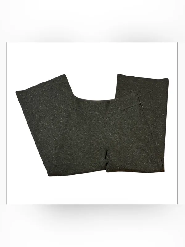 COS Charcoal Grey Wide-Leg Trousers size small wool blend - Image 6