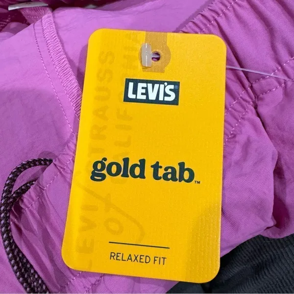 NEW Levi’s Gold Tab Purple 90’s Practice Shorts Women’s XL - Image 5