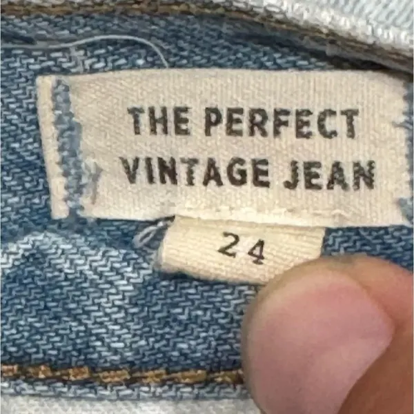 Madewell The Perfect Vintage Jeans Light Wash Women’s 24 - Image 4