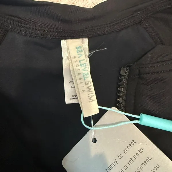 new Sea Level Swim 4 Eco Essentials multifit zip front swimsuit SW 2981 - Image 6