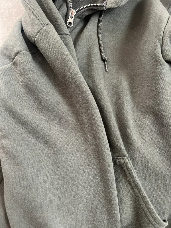 Fruit of the Loom Green Zip Up - Image 3