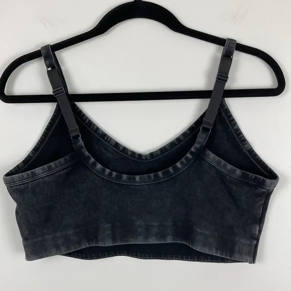 Aerie OG Recharge Sports Bra Light Support Women’s Size XL Gray Activewear - Image 4