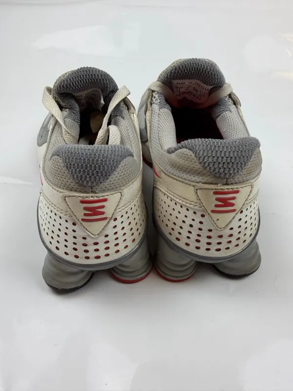 Nike Shox Turbo 10 Women's 7.5 Silver Red‎ Y2K Running Shoes - Image 6
