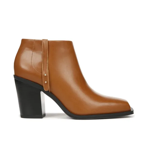 NEW FRANCO SARTO Vivica Bootie Color: Tan Synthetic SZ-8 - Image 5
