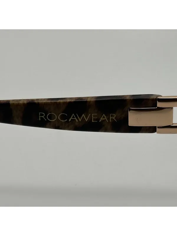 Rocawear Shield Sunglasses Blue Lenses Tortoise Arms - Image 10