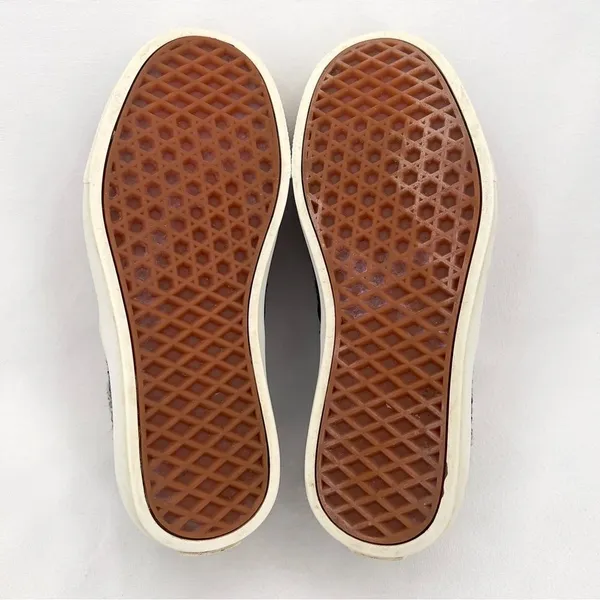 Vans Classic Slip On Sneakers in Black and White size 7 - Image 9